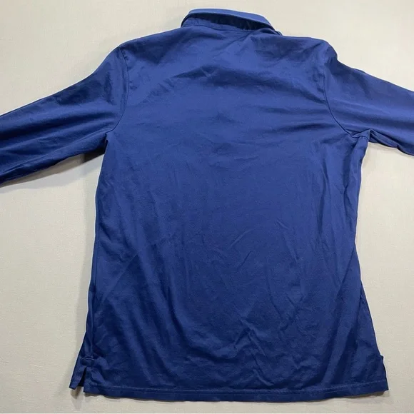 Ralph Lauren Golf Tailored Golf Fit Polo Long Sleeve Top, Blue - Womens Large - Picture 11 of 12